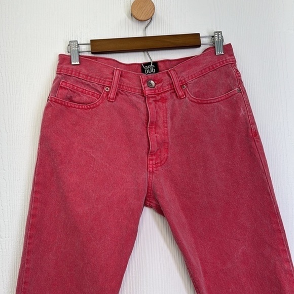 Urban Outfitters BDG - Vintage Red Stonewash Dad Fit Jean Size 29x30 - Picture 6 of 10
